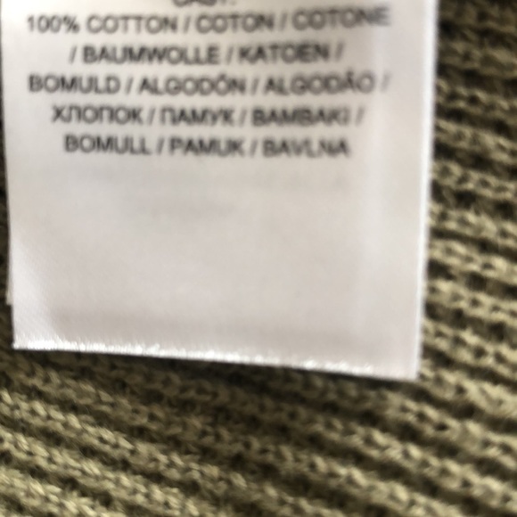 Lauren Ralph Lauren Cotton Knit Hoodie Knit Long Sleeve Sweater Sz M - Picture 11 of 15